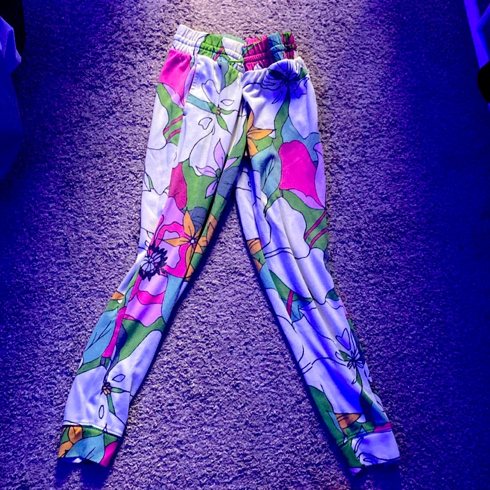 flower joggers